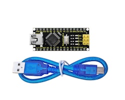 Nano V3.0 med 328P mikrokontroller, kompatibel med Arduino