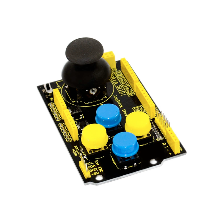 Joystick shield, kompatibel med Arduino