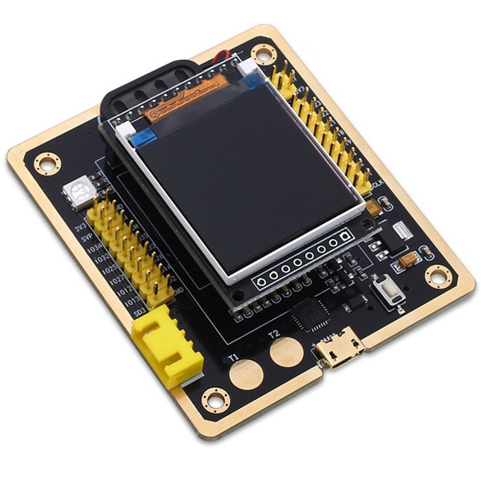 ESP-32F utvecklingsbord wifi Bluetooth-kit styrmodul med TFT LCD