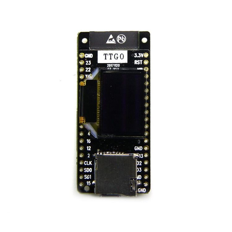 TTGO T2 ESP32 0.95 OLED SD-kort WiFi Bluetooth-modul