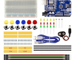Nybörjare startpaket, kompatibel med Arduino