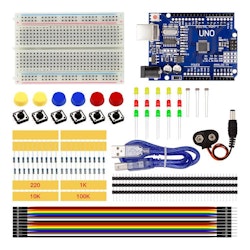 Nybörjare startpaket, kompatibel med Arduino