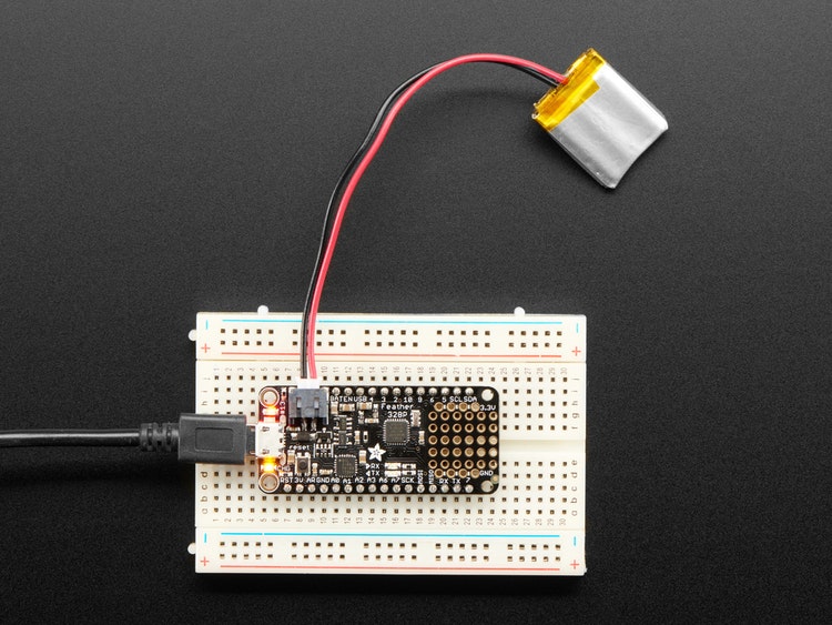 Adafruit Feather 328P - Atmega328P 3.3V @ 8 MHz