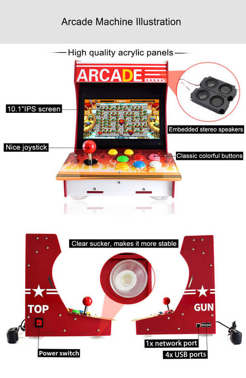 Arcade-101-1P Accessory Pack, Arcade Machine Building Kit