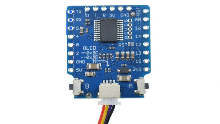 OLED Shield V2.1.0 for WeMos D1 mini