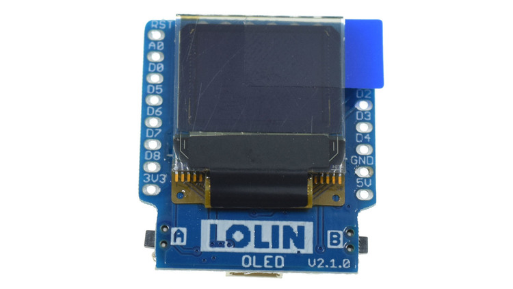 OLED Shield V2.1.0 for WeMos D1 mini