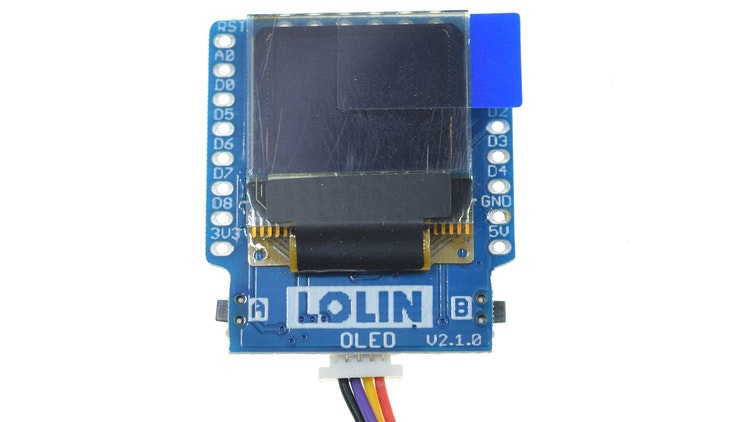 OLED Shield V2.1.0 for WeMos D1 mini