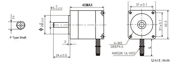 Two-Phase Stepper Motor