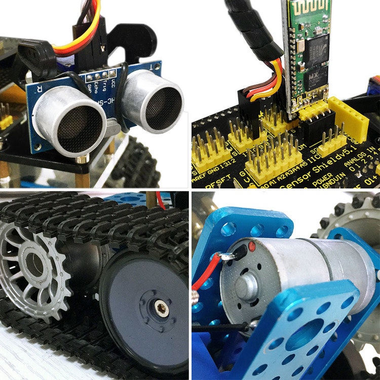 Keyestudio Mini Tank Robot, compatible with Arduino