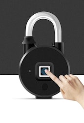 Biometrisk fingeravtryck Bluetooth smart hänglås