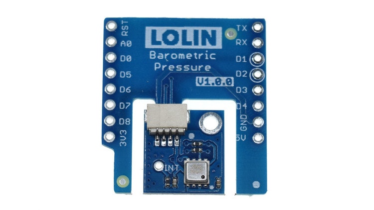 Barometric Pressure Shield V1.0.0 for LOLIN (WEMOS) D1 mini