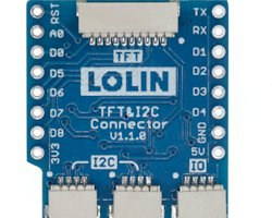 TFT I2C Connector Shield V1.1.0 for LOLIN (WEMOS) D1 mini