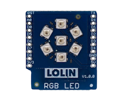 RGB LED Shield  LOLIN  D1 mini