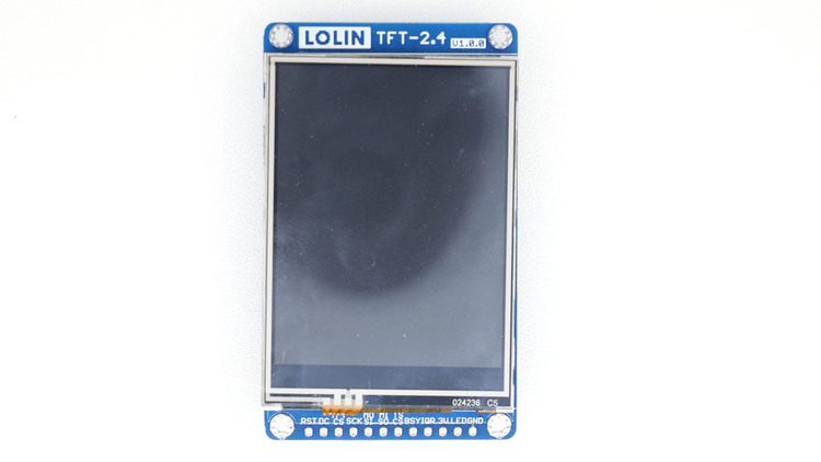 TFT 2.4 Touch Shield V1.0.0 for LOLIN (WEMOS) D1 mini 2.4"