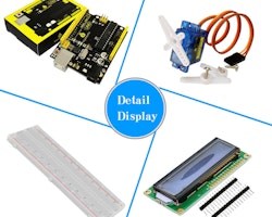 Grundläggande nybörjarpaket, kompatibel med Arduino