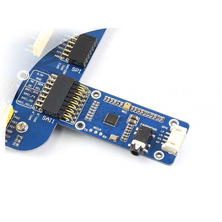 Ljudkort, kompatibelt med Arduino