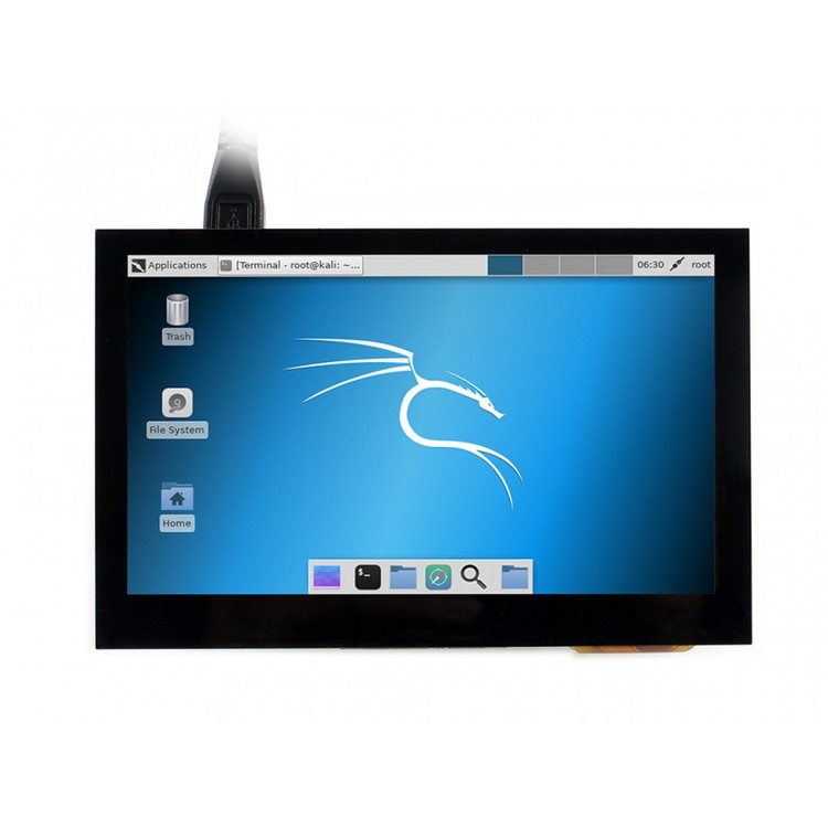 4.3inch HDMI LCD (B), 800x480, IPS, supports various systems, capacitive touch
