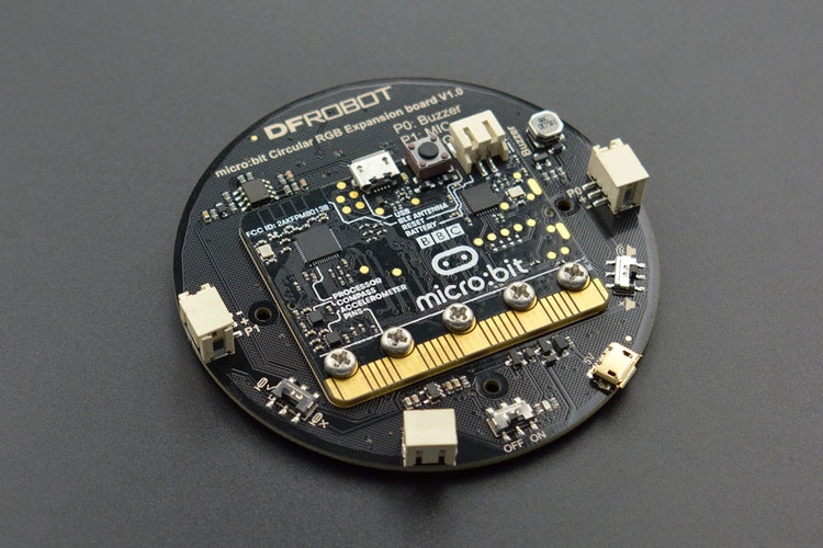 Micro:bit micro: Circular RGB LED Expansion Board