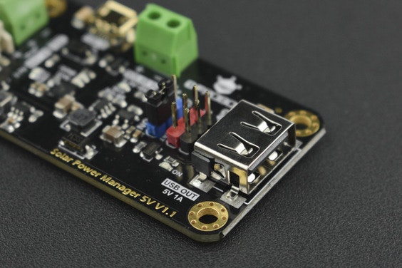 Solar Power Manager with Panel (5V 1A)