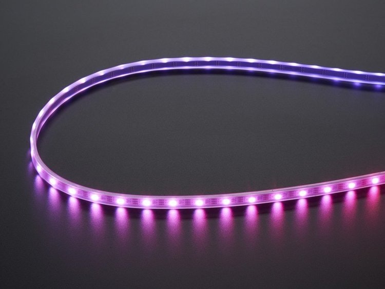 Adafruit NeoPixel Digital RGB LED Strip - White 30 LED - WHITE 1m