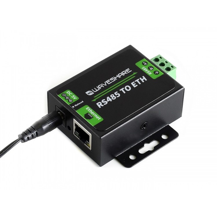 RS485 to Ethernet Converter, with EU Head