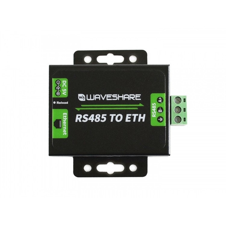 RS485 to Ethernet Converter, with EU Head