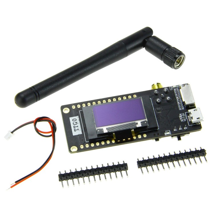 ESP32-Paxcounter 868 MHZ LoRa ESP-32 OLED 0.96 Inch SD Card Bluetooth WIFI Module SMA