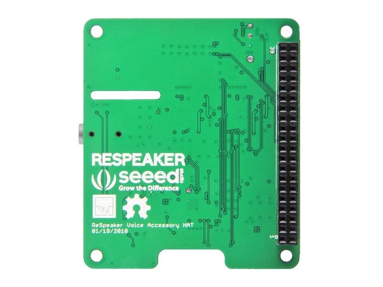 ReSpeaker 4-Mic Linear Array Kit for Raspberry Pi