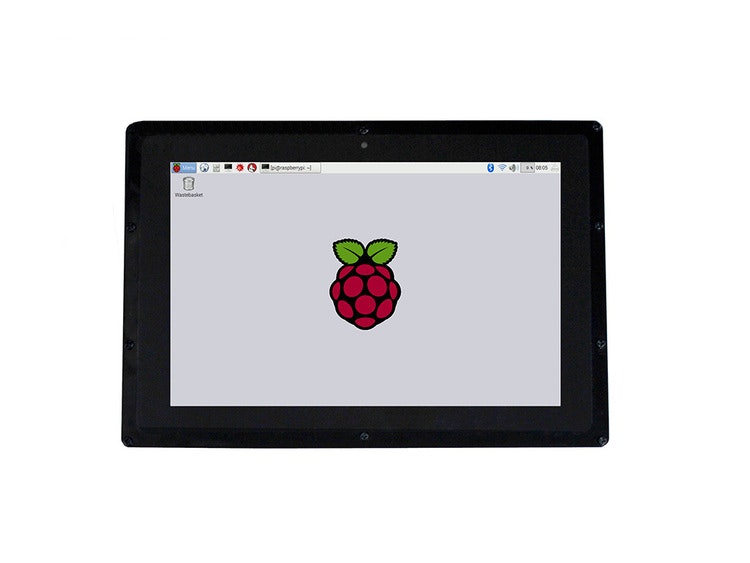 Raspberry Pi 4 Computer Model B 4GB with 10.1 inch 1200x1920 HDMI IPS LCD Display