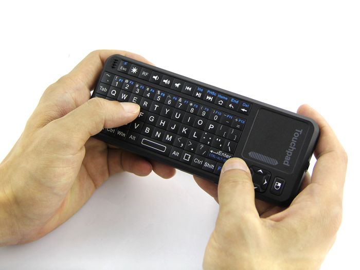 Mini Wireless Keyboard and Touchpad Mouse