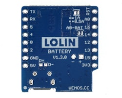 Battery Shield V1.3.0 for LOLIN D1 Mini