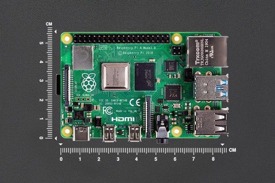 Raspberry Pi 4  4GB with DockerPi PowerBoard