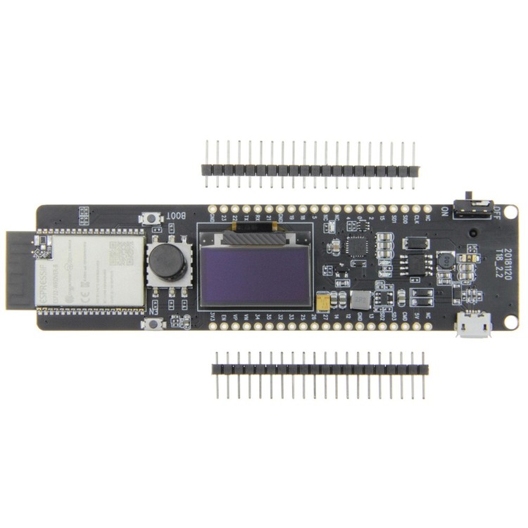 TTGO T-controller ESP32-WROVER 4MB SPI flash and 8MB PSRAM 0.96OLED five-way button 18650 battery holder