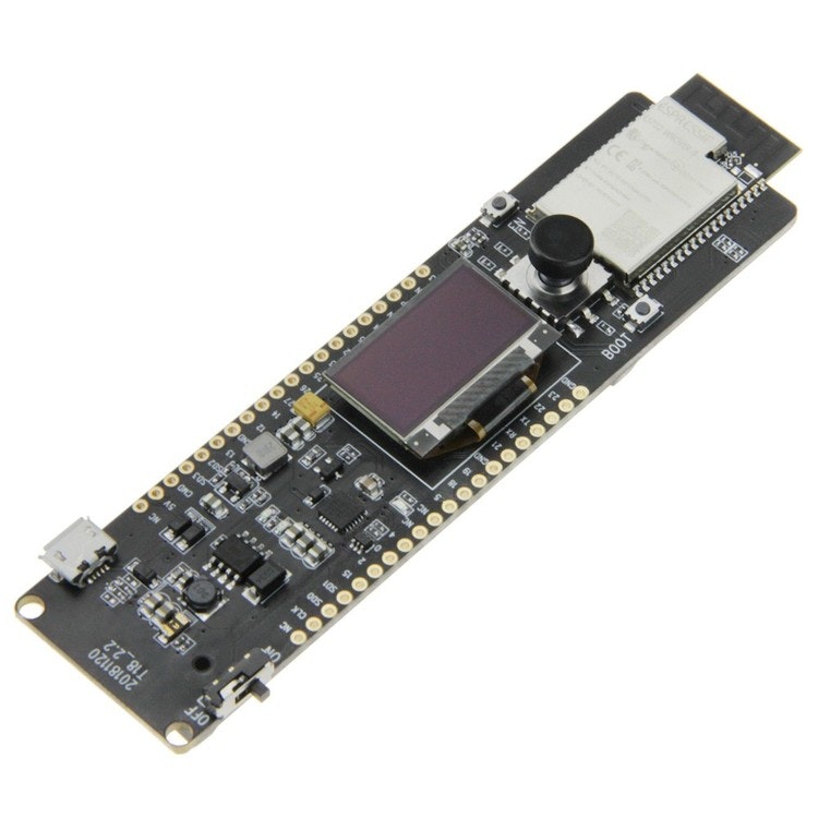 TTGO T-controller ESP32-WROVER 4MB SPI flash and 8MB PSRAM 0.96OLED five-way button 18650 battery holder