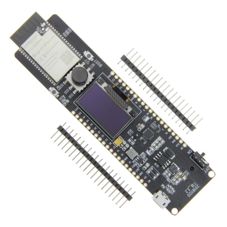 TTGO T-controller ESP32-WROVER 4MB SPI flash and 8MB PSRAM 0.96OLED five-way button 18650 battery holder