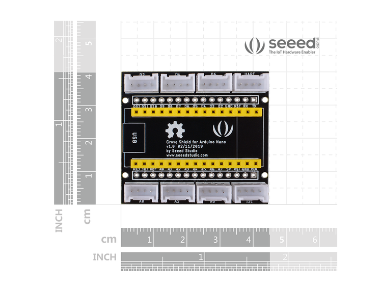 Grove Shield for Seeeduino Nano