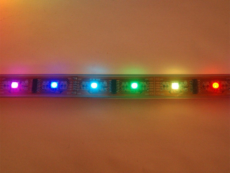 Digital RGB LED Weatherproof Strip - LPD8806 x 48 LED 1m Buy