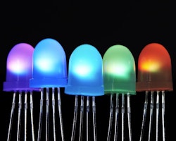 NeoPixel Diffused 8mm Through-Hole LED - 5 Pack