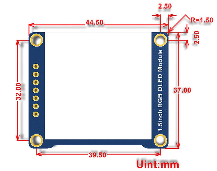 1.5inch RGB OLED Module