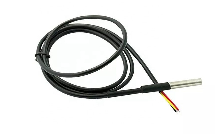 DS18B20 Waterproof Digital Thermal Probe 1m