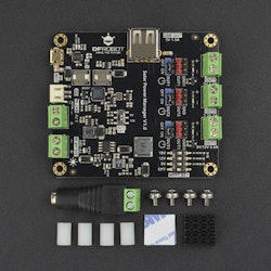 Solar Power Manager (for 9V/12V/18V solar panel)