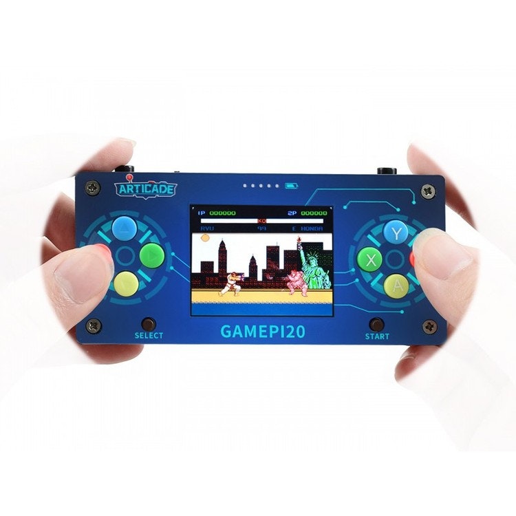 GamePi20, Mini Video Game Console Based on Raspberry Pi Zero