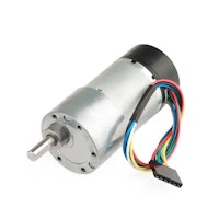 GM37 Geared Motor with Encoder-DC Motor-1:10-16CPR