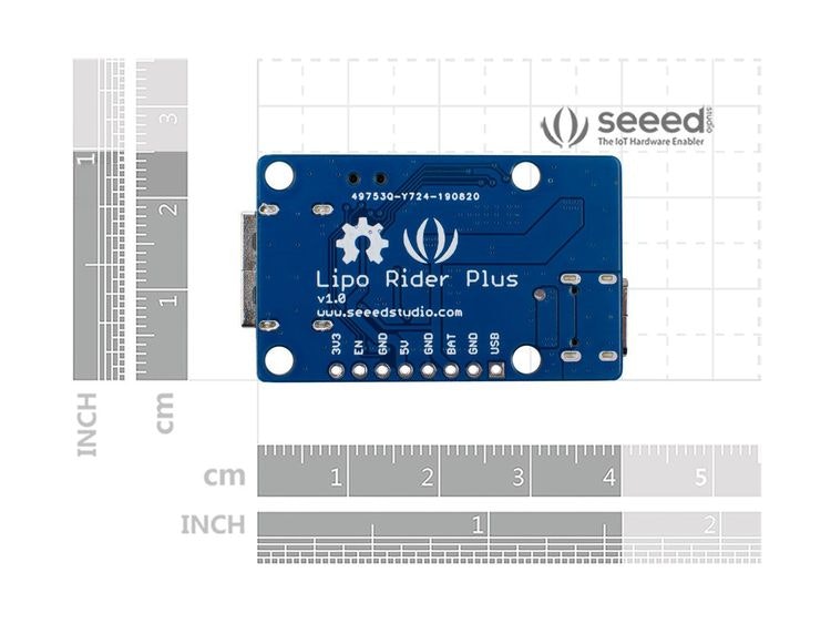 Lipo Rider Plus (Charger/Booster) - 5V/2.4A USB Type C