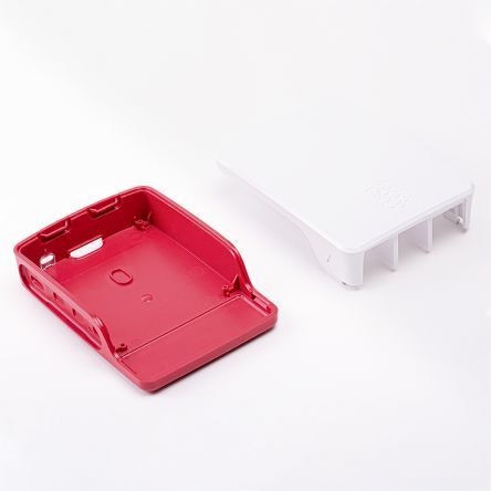 Raspberry Pi 4 Official Case - Red White