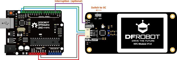 Gravity: UART & I2C NFC Module