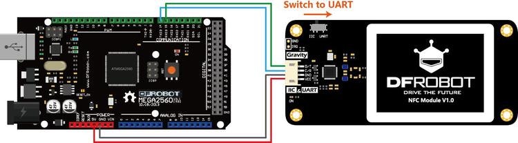 Gravity: UART & I2C NFC Module