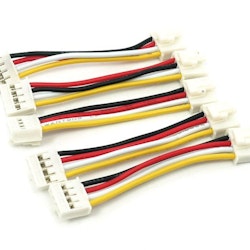 Grove - Universal 4 Pin Buckled 5cm Cable (5 PCs Pack)