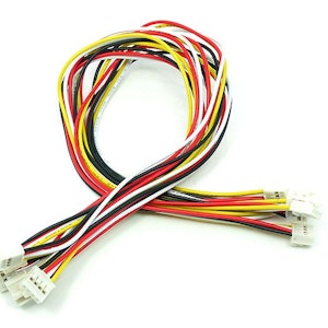 Grove - Universal 4 Pin Buckled 30cm Cable (5 PCs Pack)