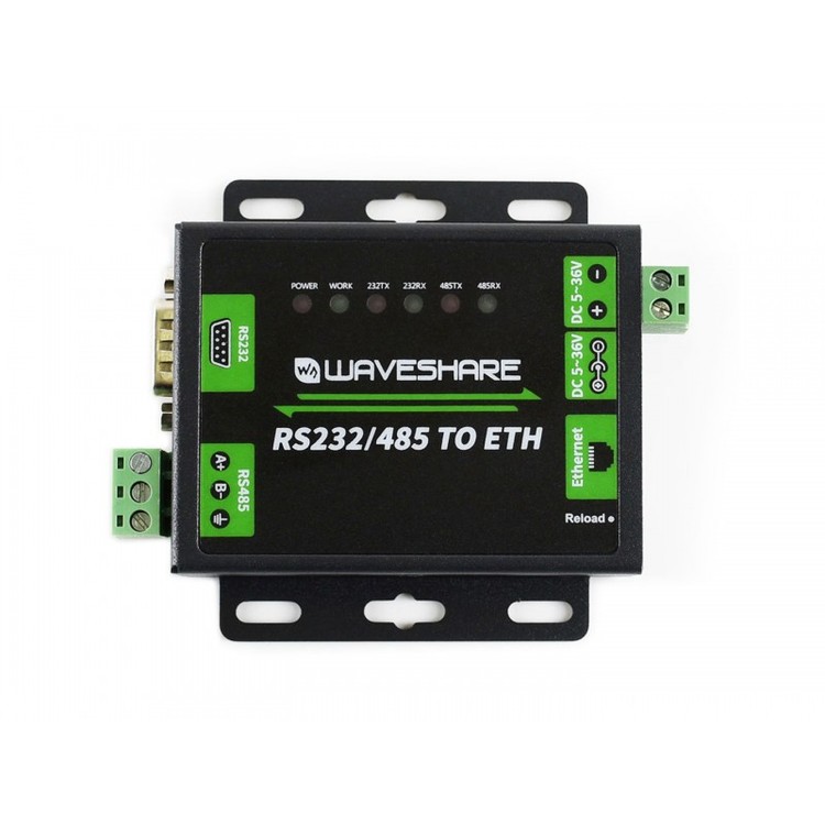 RS232/RS485 to Ethernet Converter support Modbus for EU